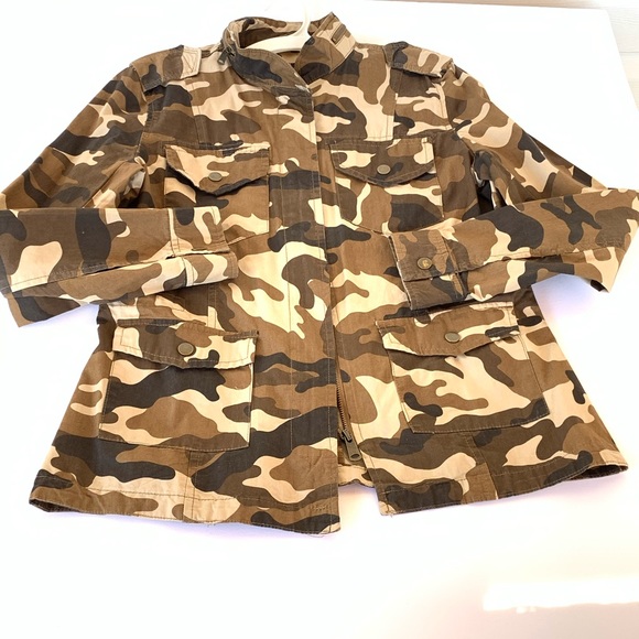 Love Tree Camo Anorak Jacket Small - Picture 3 of 13